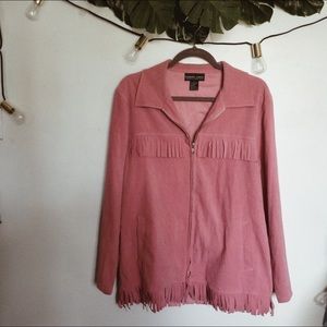"LIKE" FOR PRICE DROP.🌿 // Dusty pink jacket.